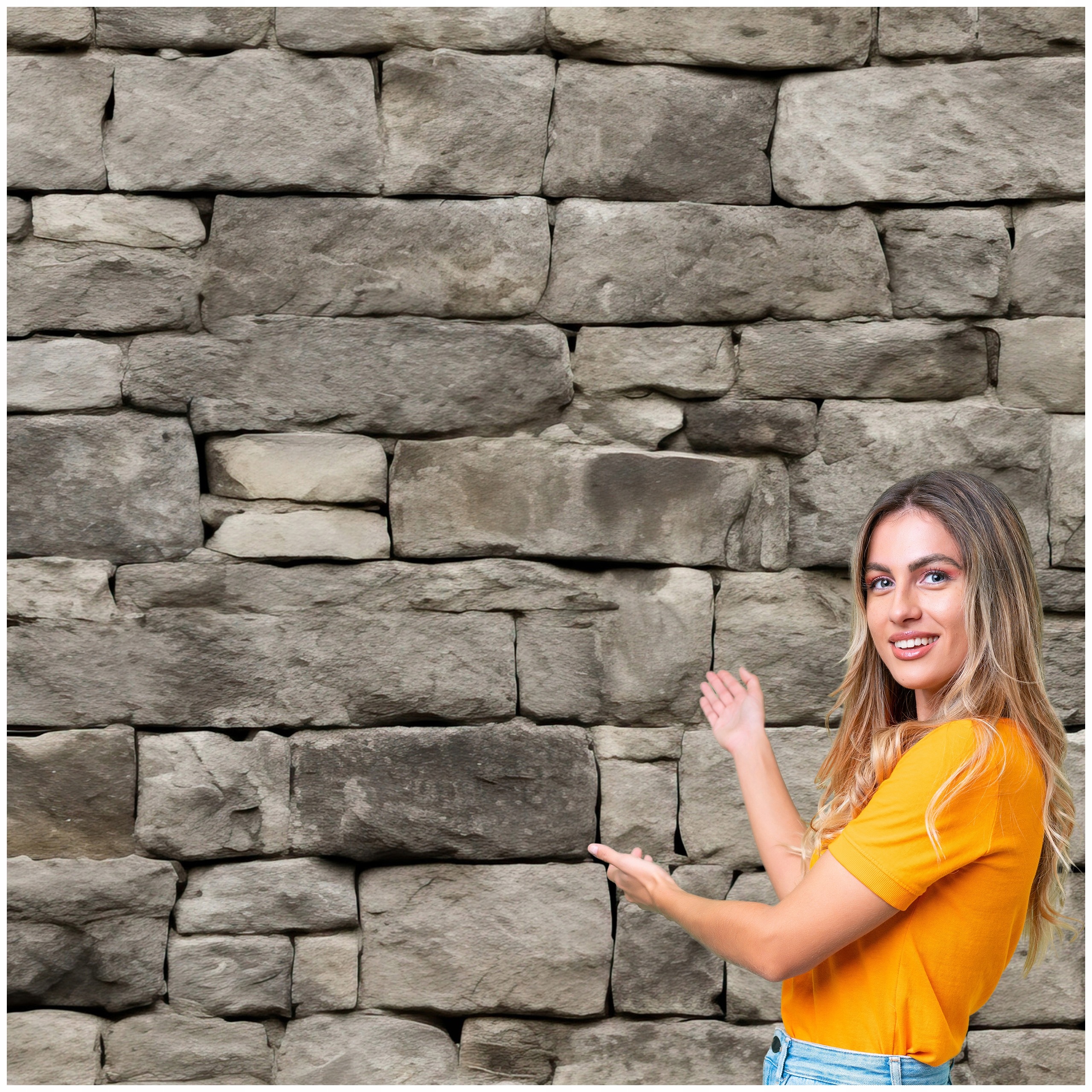 Fototapeta 3D Pozadí Textura Zeď Kameny 588x260 TLA33W