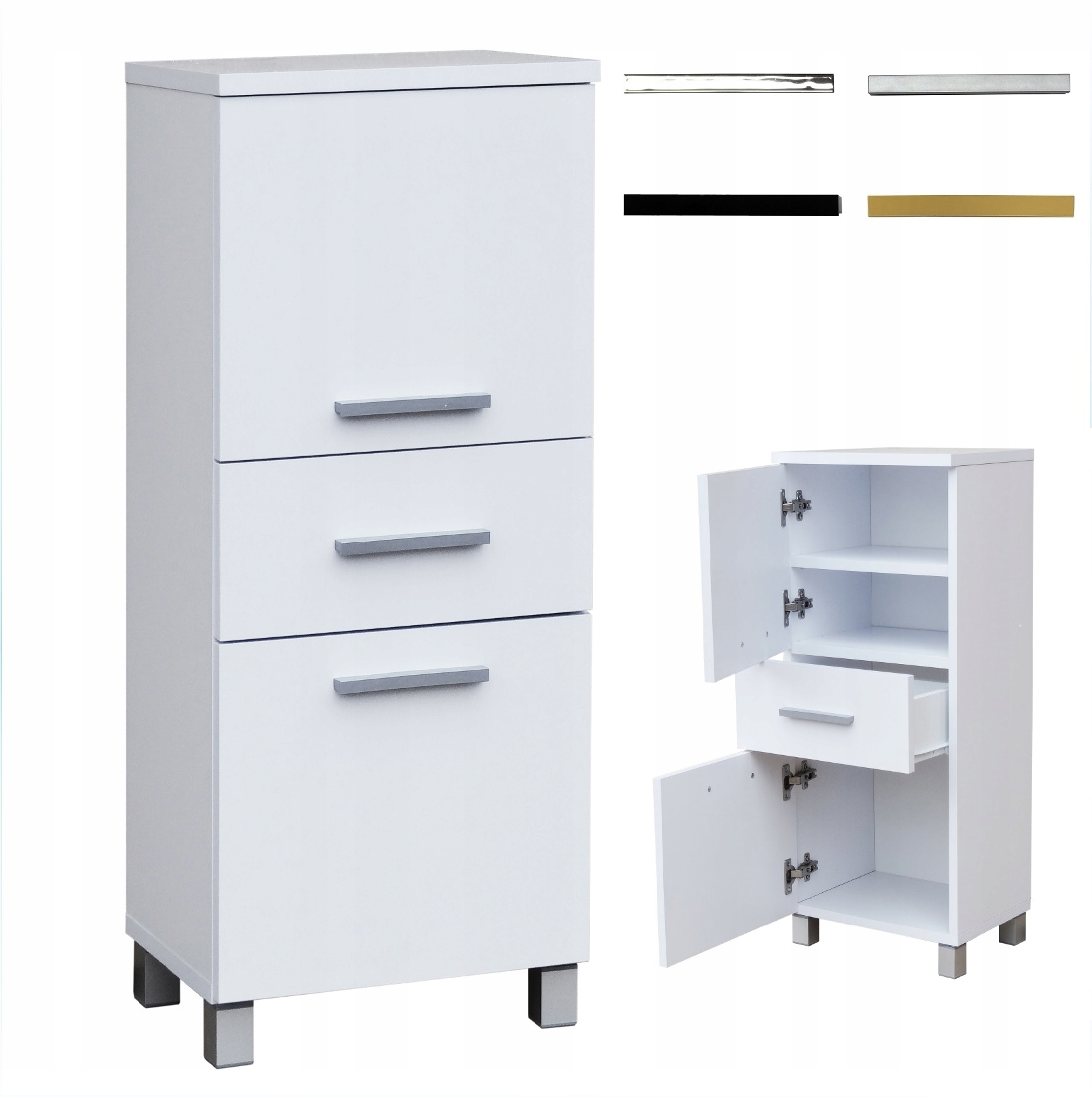 Szafka Słupek łazienkowy szer. 30cm na nóżkach 823