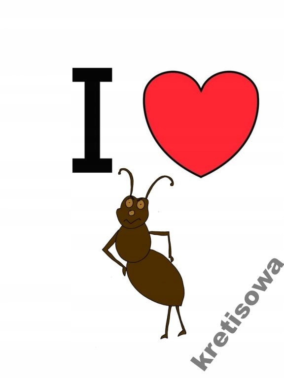 

Damska Koszulka Mrówka Mrówkojad Wzory m3b