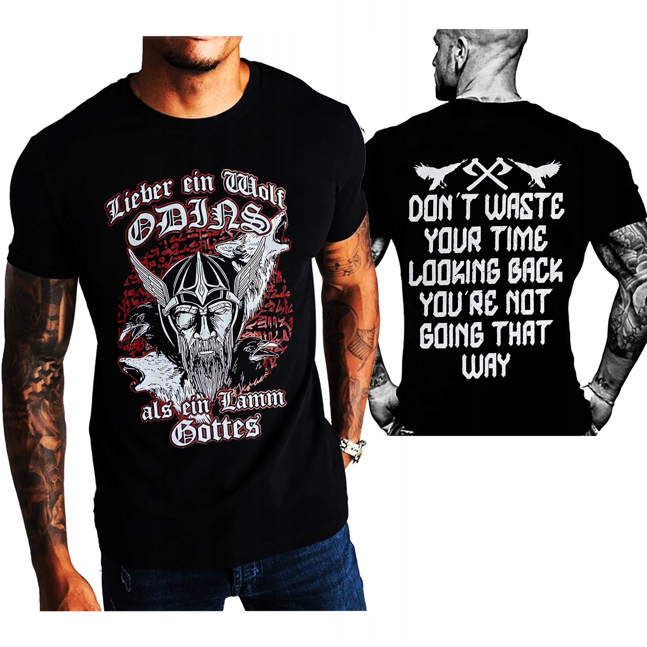 

Koszulka T-shirt Vikings Wikingowie Valhalla L