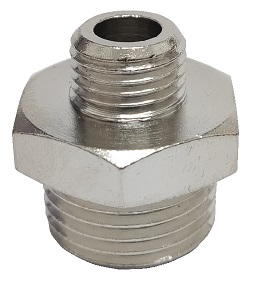Nypel redukcja gwint zewnętrzny 1/4"x1/2" Kupczyk