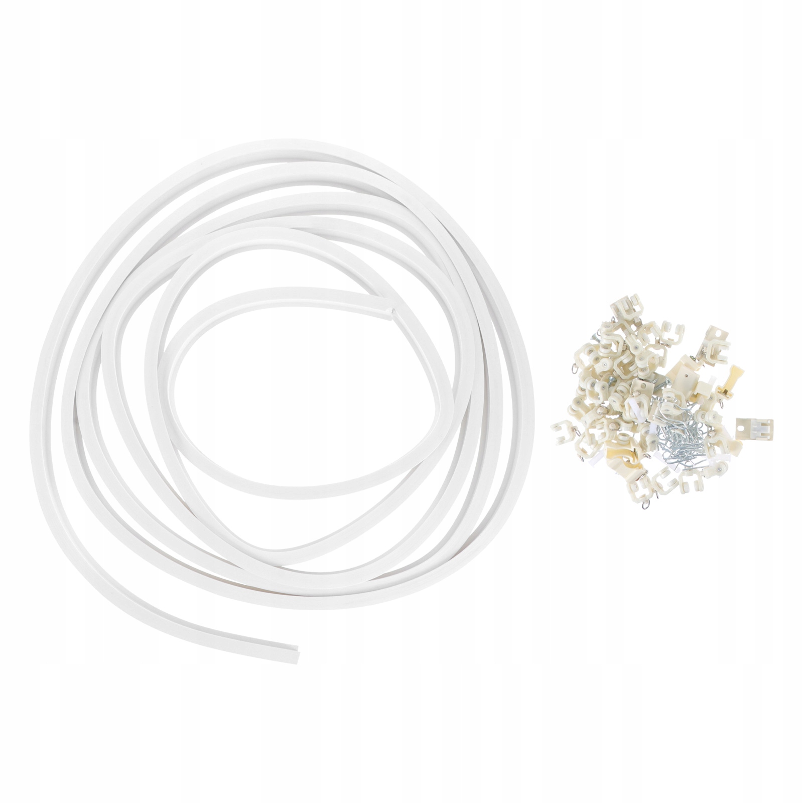 Szyna sufitowa do zasłon Plastikowa Stal