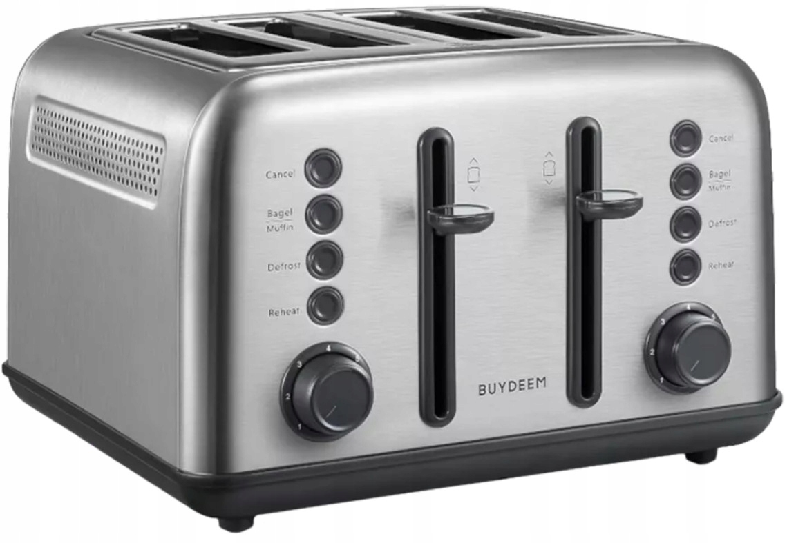 BUYDEEM Toster na 4 kromki, DT640E, Stainless Stell, EU — 7