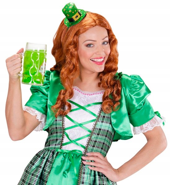 OPASKA + KAPELUSIK DZIEŃ ŚWIĘTEGO PATRYKA IRLANDIA Kolor dominujący odcienie zieleni