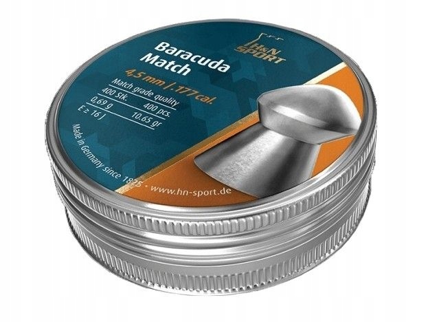 Śrut diabolo H&n Baracuda 4,5 mm 400 szt.