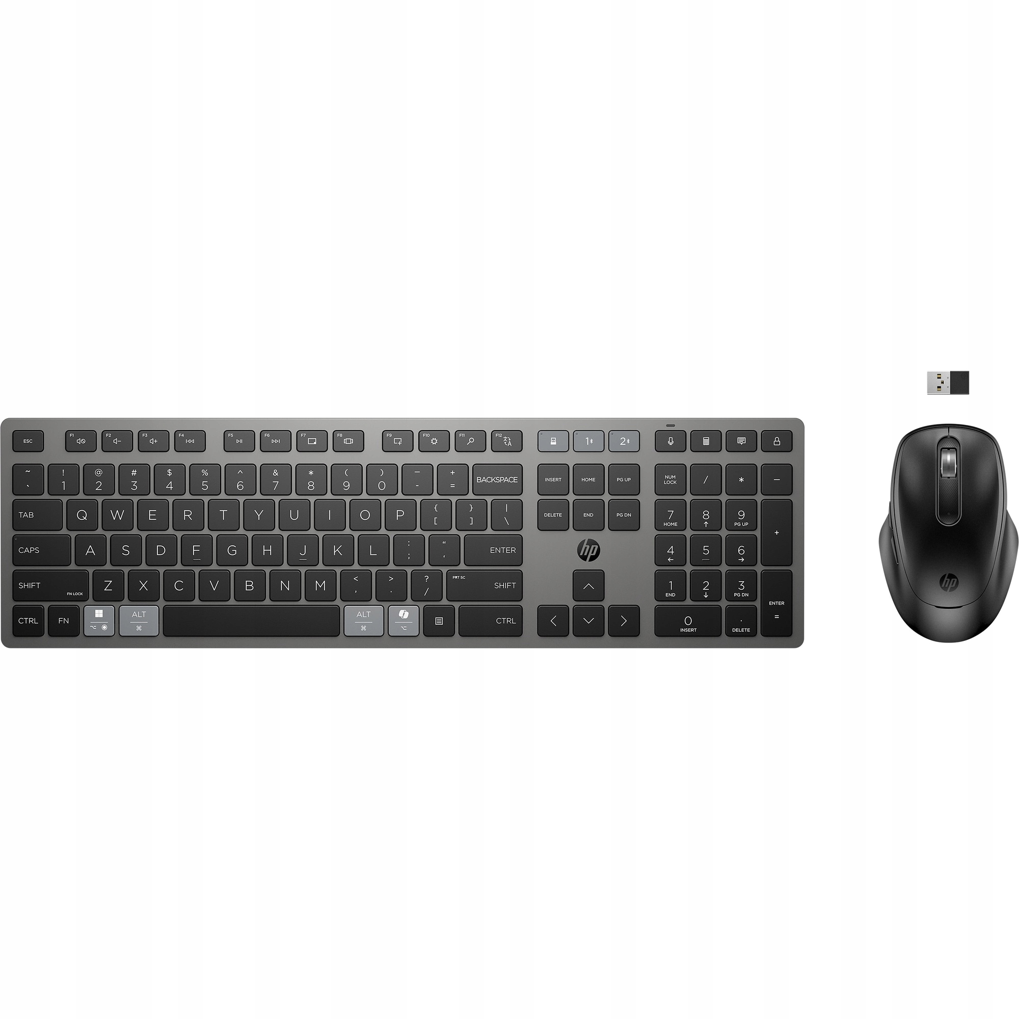 Hp 720 Rechargeable wireless keyboard mouse