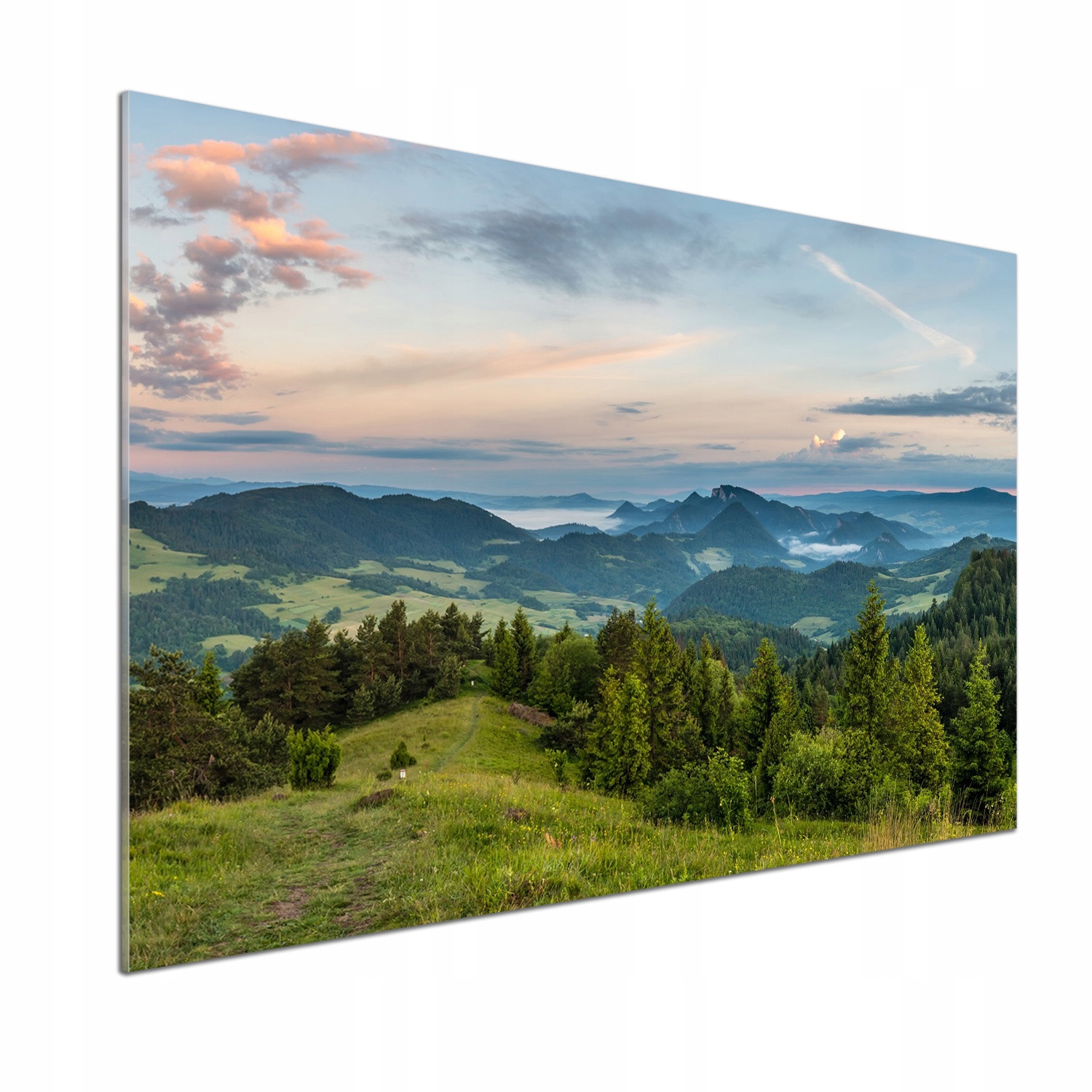 Panel do kuchyne Panorama Pieniny 100 x 70 cm Lepidlo