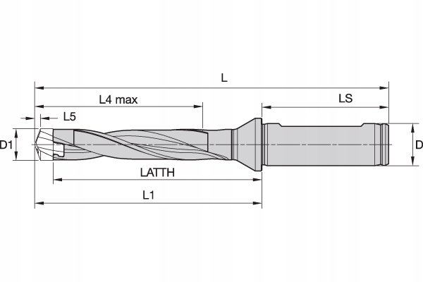 Korpus wiertła Kennametal KTFS105R08SCF16M Kod producenta 6372611