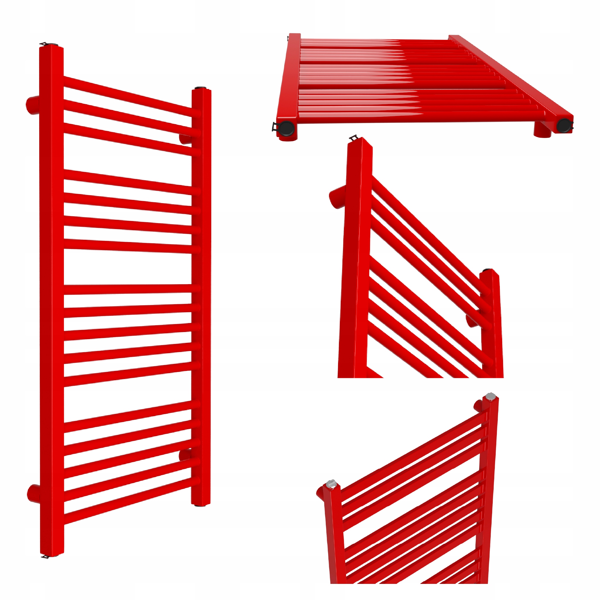 Koupelnový Radiátor Dave 1120x550 Červený