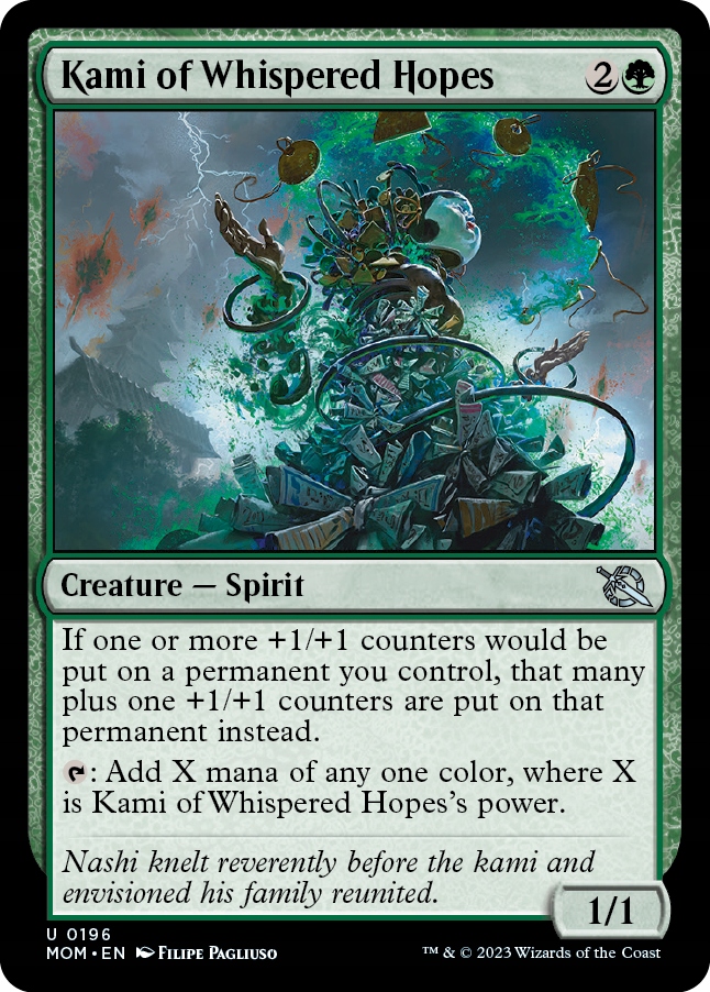 Mtg Kami of Whispered Hopes (u)
