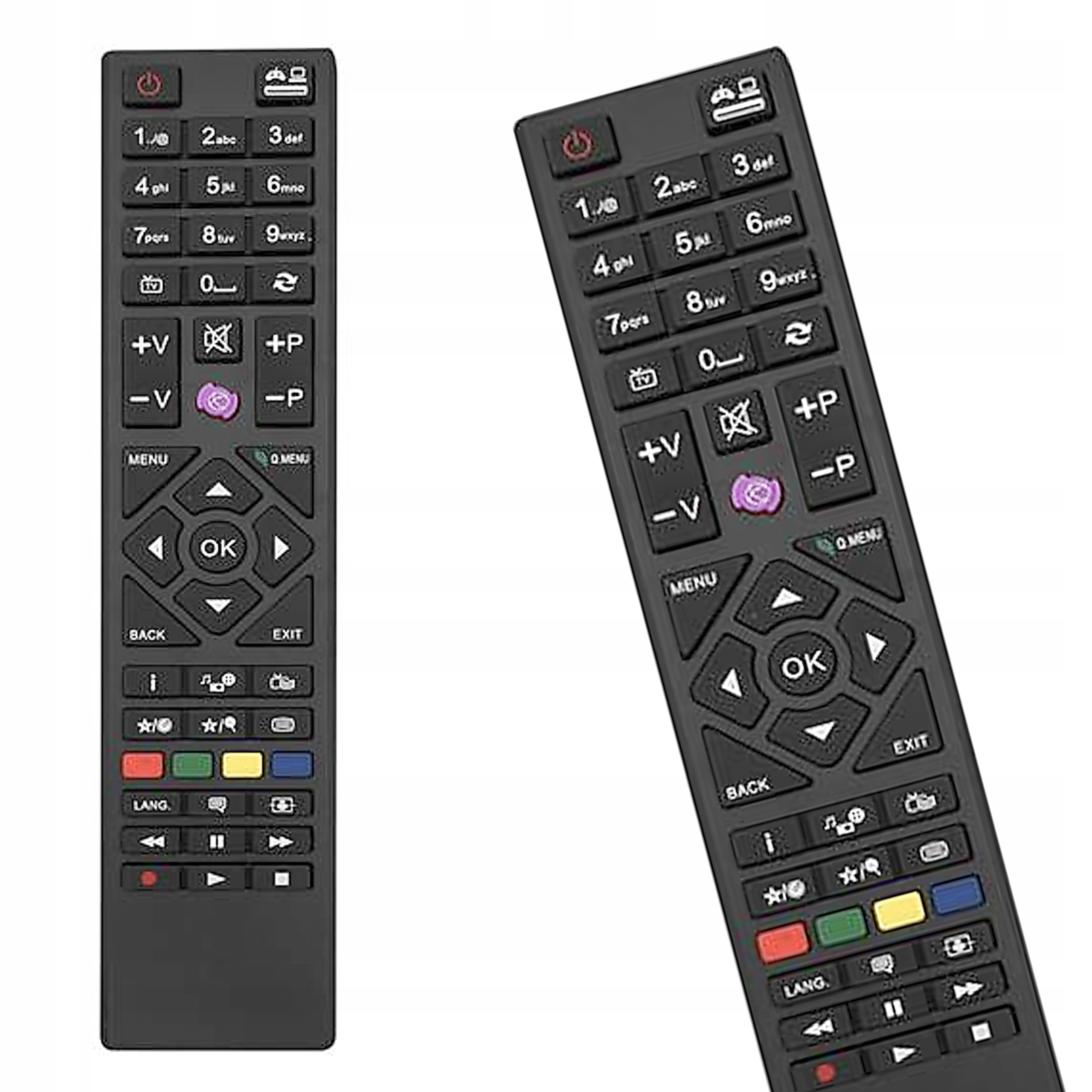 PILOT DO TELEWIZORA JVC RM-C3095 CZARNY UCT-051 SMART TV