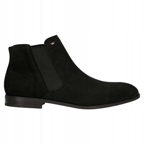

Buty Wojas Botki męskie skóra czarne r. 45