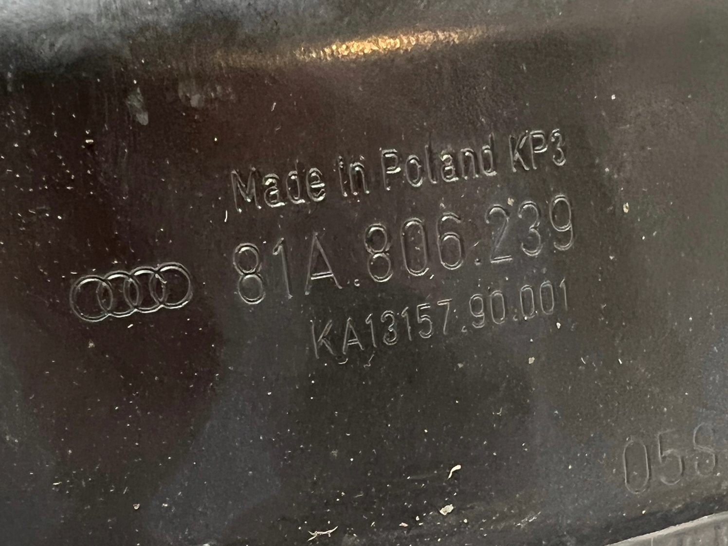 torpedo lower metallic 81A806239 AUDI Q2