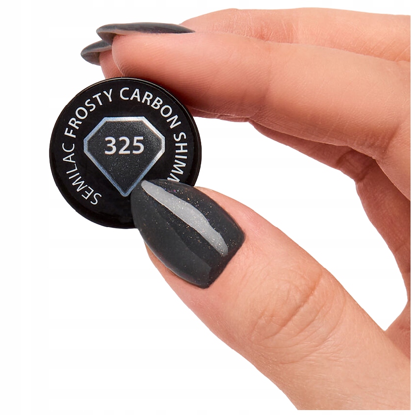 

Semilac 325 Frosty Carbon Shimmer Lakier hybrydowy