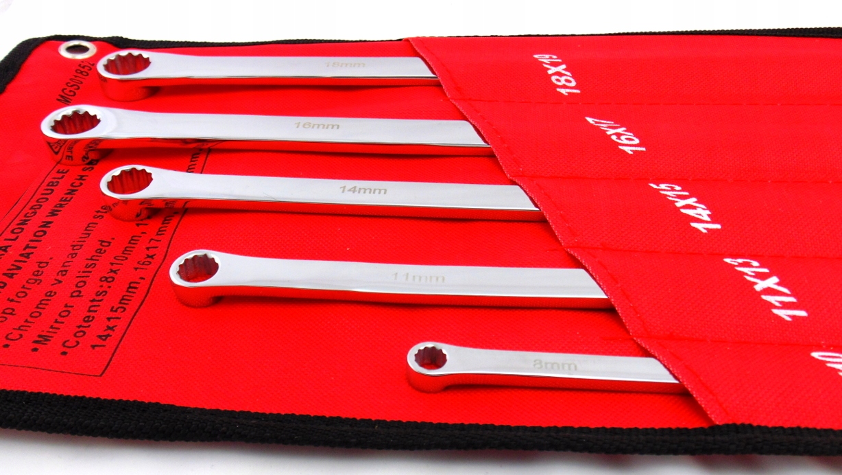 ZESTAW KLUCZE DO NAPINACZY BARDZO DLUGIE 8 19mm Producent code MGS01852