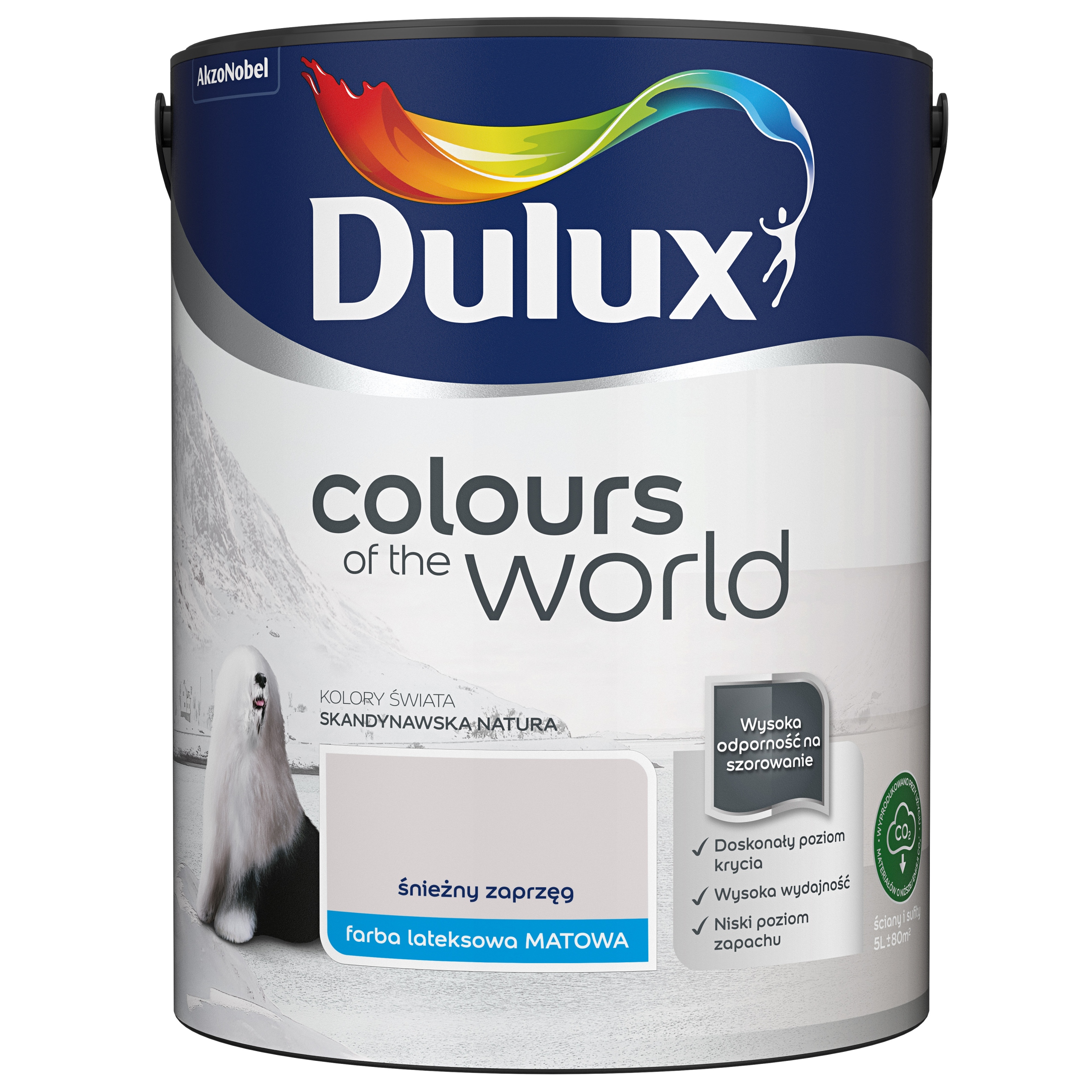 Dulux Colours Of The World Barva Emulzní Barva Snow Drive 5L