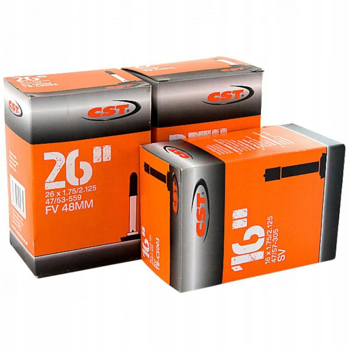 

Dętka rowerowa Cst 700x19/23C Long 48mm