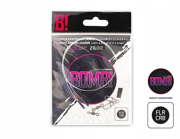 Przypon Fluorocarbon Delphin Bomb! 20 cm 7 kg