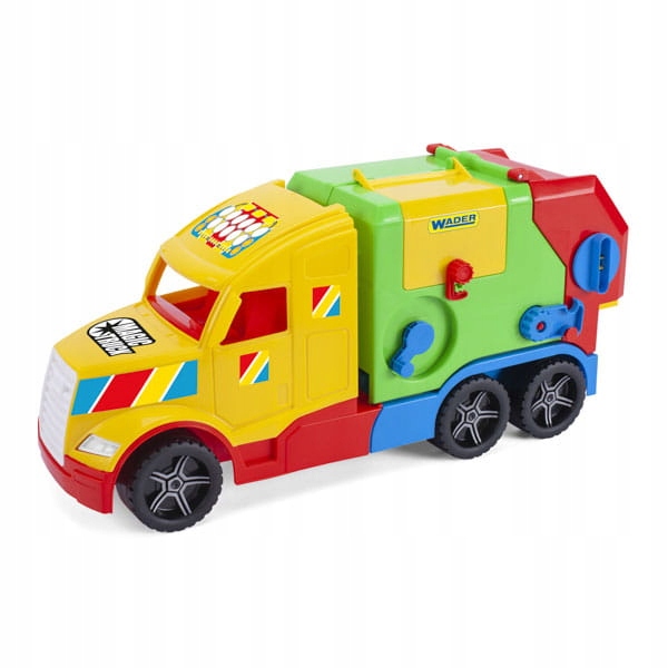 Magic Truck Basic Śmieciarka Kontener Wader 36331 Wader