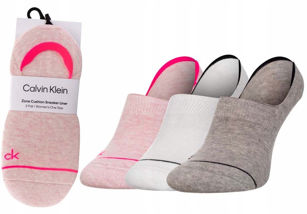 

Calvin Klein Stopki Damskie 3 Pary Roz: 37-41