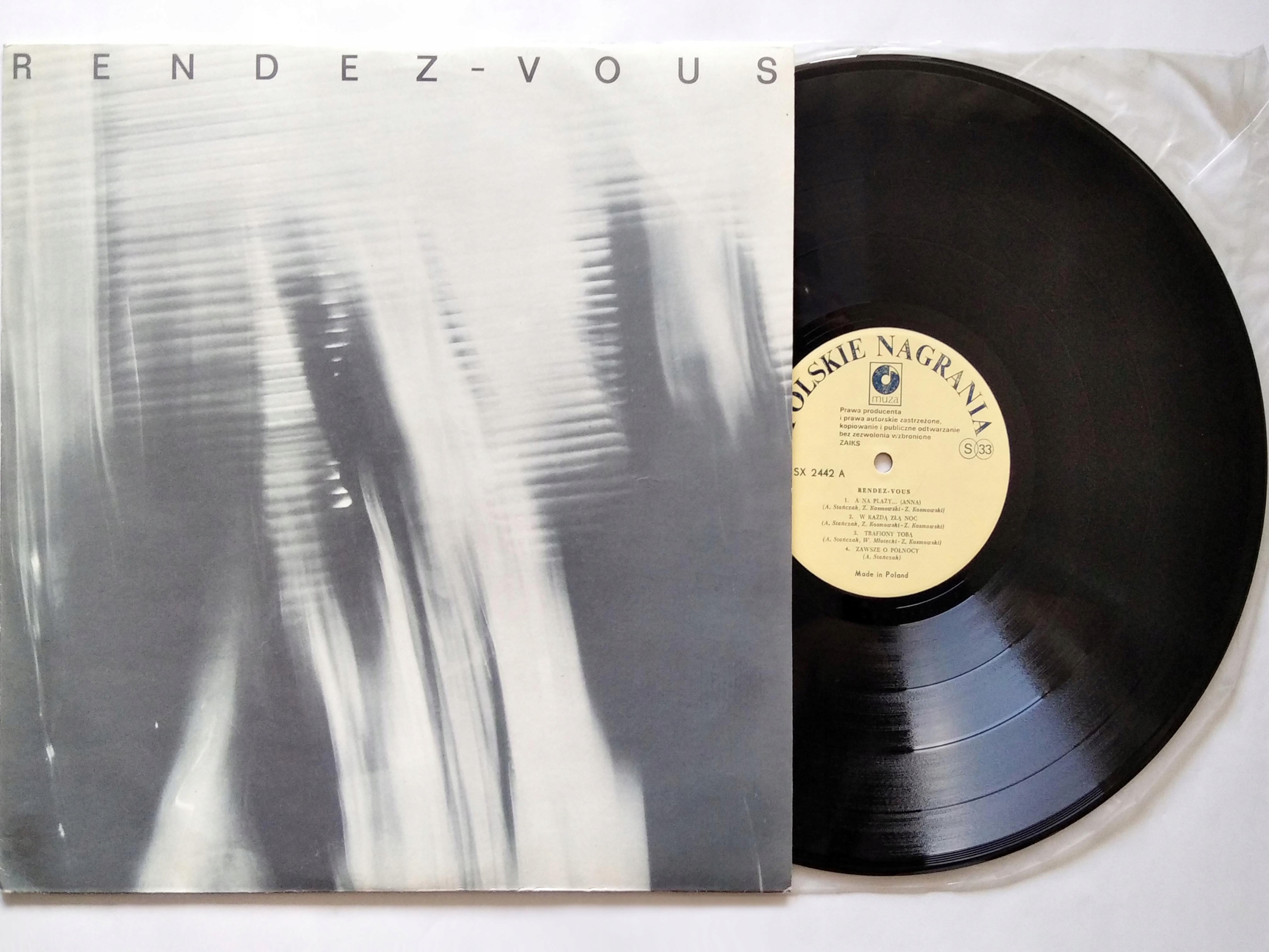 Lp: Rendez-Vous 1986 Ziemek Kosmowski Unikat Nm