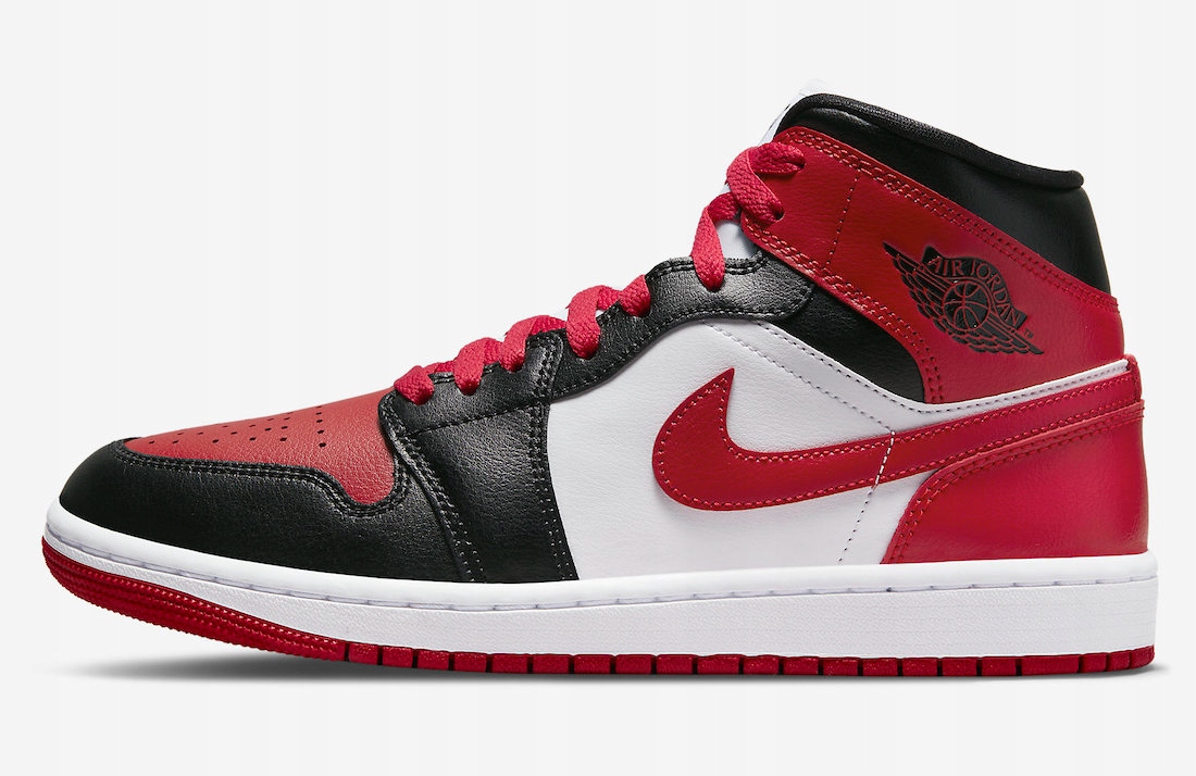 Sportovní boty Nike Air Jordan 1 MID "Bred Toe" (BQ6472-079) velikost 44 Eu