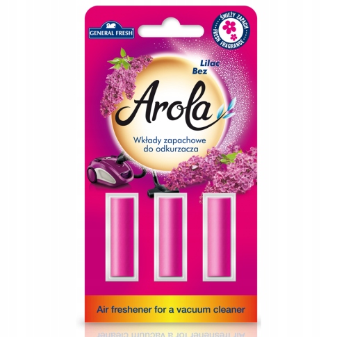

Arola Wkłady Zapachowe Do Odkurzacza 3szt Bez