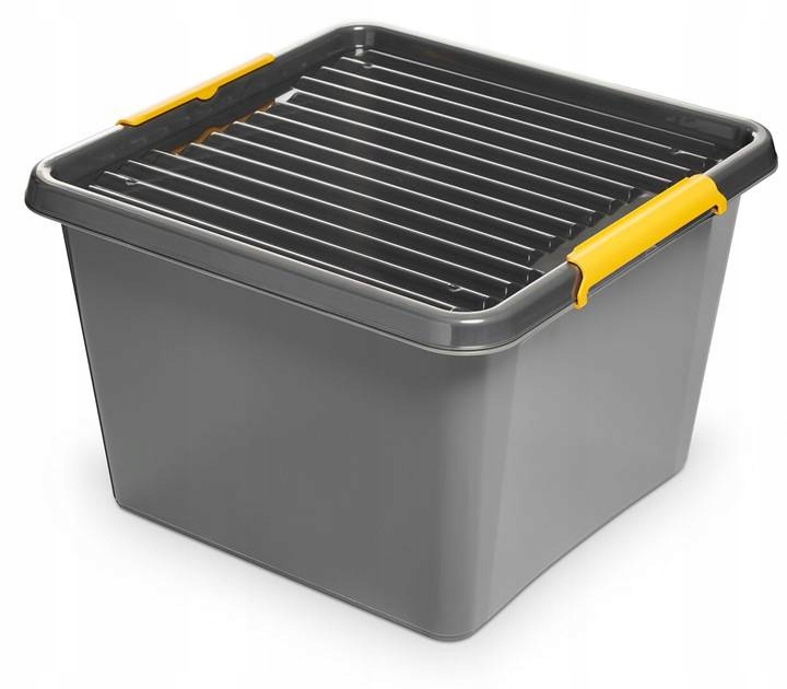 ZESTAW POJEMNIKÓW SOLID MOCNY 32L 18L POJEMNIK 2x Marka ORPLAST