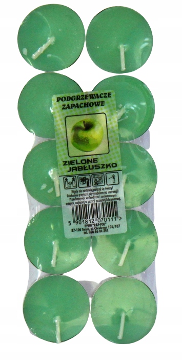 

Podgrzewacz Tealight Zapachowy Zielone Jabłuszko