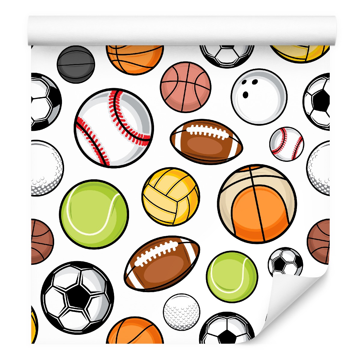 Tapeta v roli Fotbal Tenis Volejbal Dekor