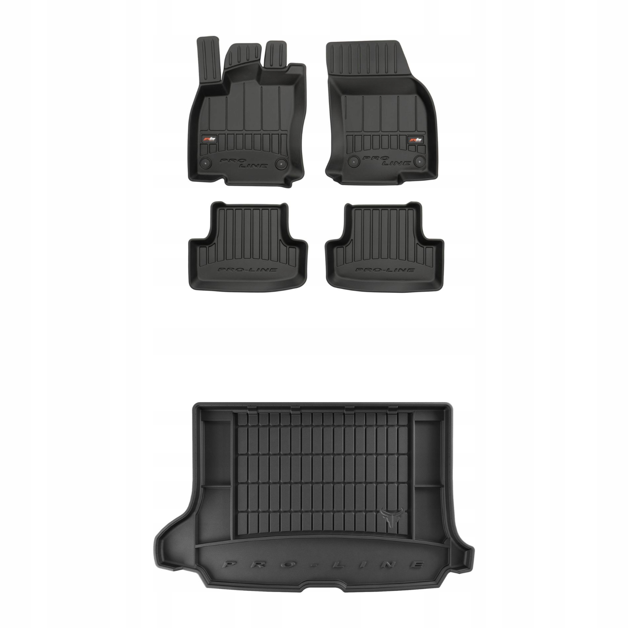 Sada gumových kobercov a rohoží pre Audi Q2 2016-2020