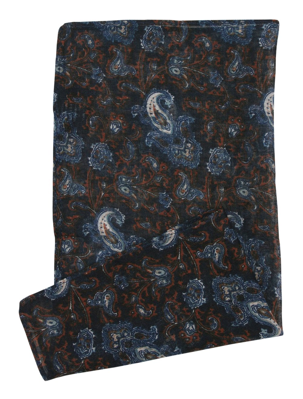 Brązowo-Granatowa Poszetka Męska Chattier Marka inna