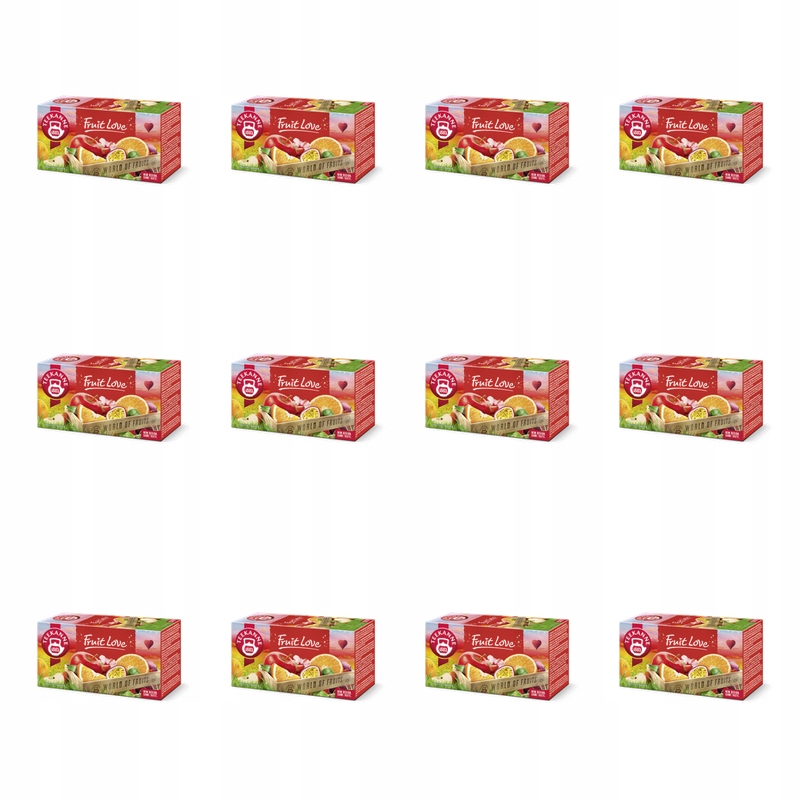 Ovocný čaj Teekanne Fruit Love 20 x 2,25 g X12