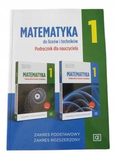 MATEMATYKA 1 PODRĘCZNIK NAUCZYCIELA OE PAZDRO