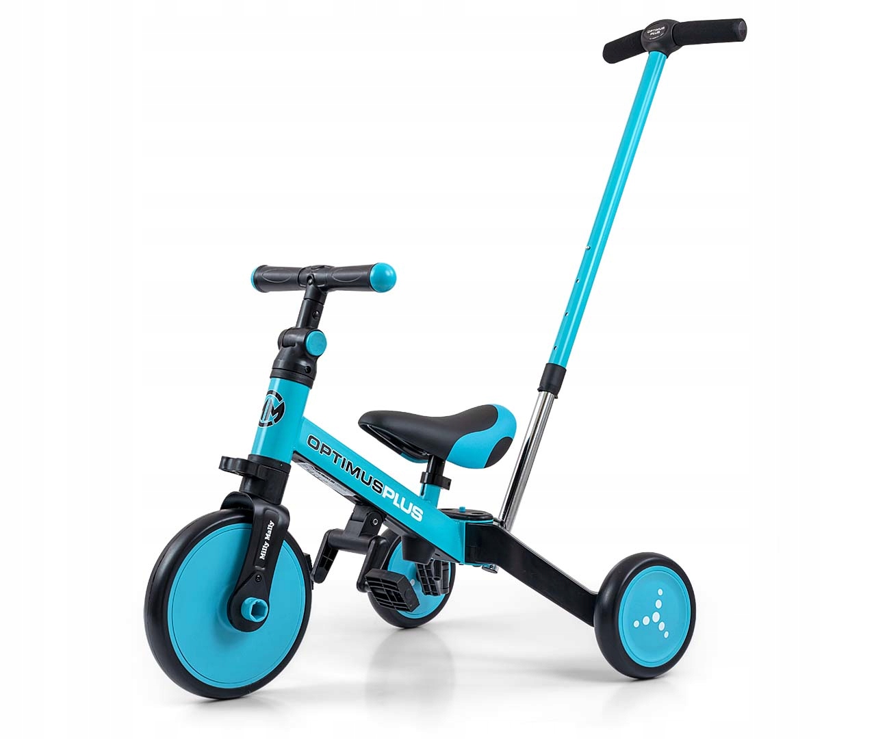 Milly Mally Rowerek 4w1 Optimus Plus blue