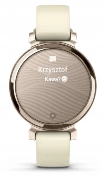 Smartwatch Sportowy Garmin Lily 2 35MM Cream Gold Coconut Złoto Kremowy