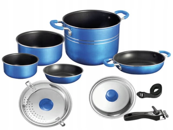 Zestaw garnkow aluminiowych Brunner Skipper 8 1