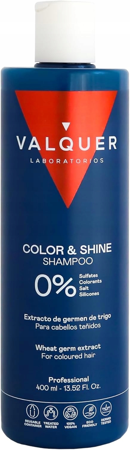 Valquer Šampon posilující barvu a lesk 400 ml bez sulfátových parabenů
