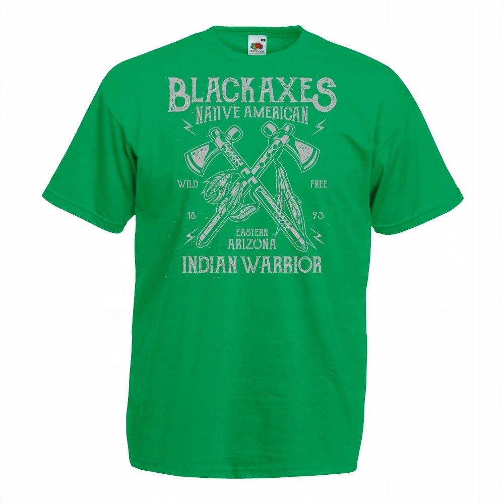 

Koszulka black axes indianie siekiery XL zielona