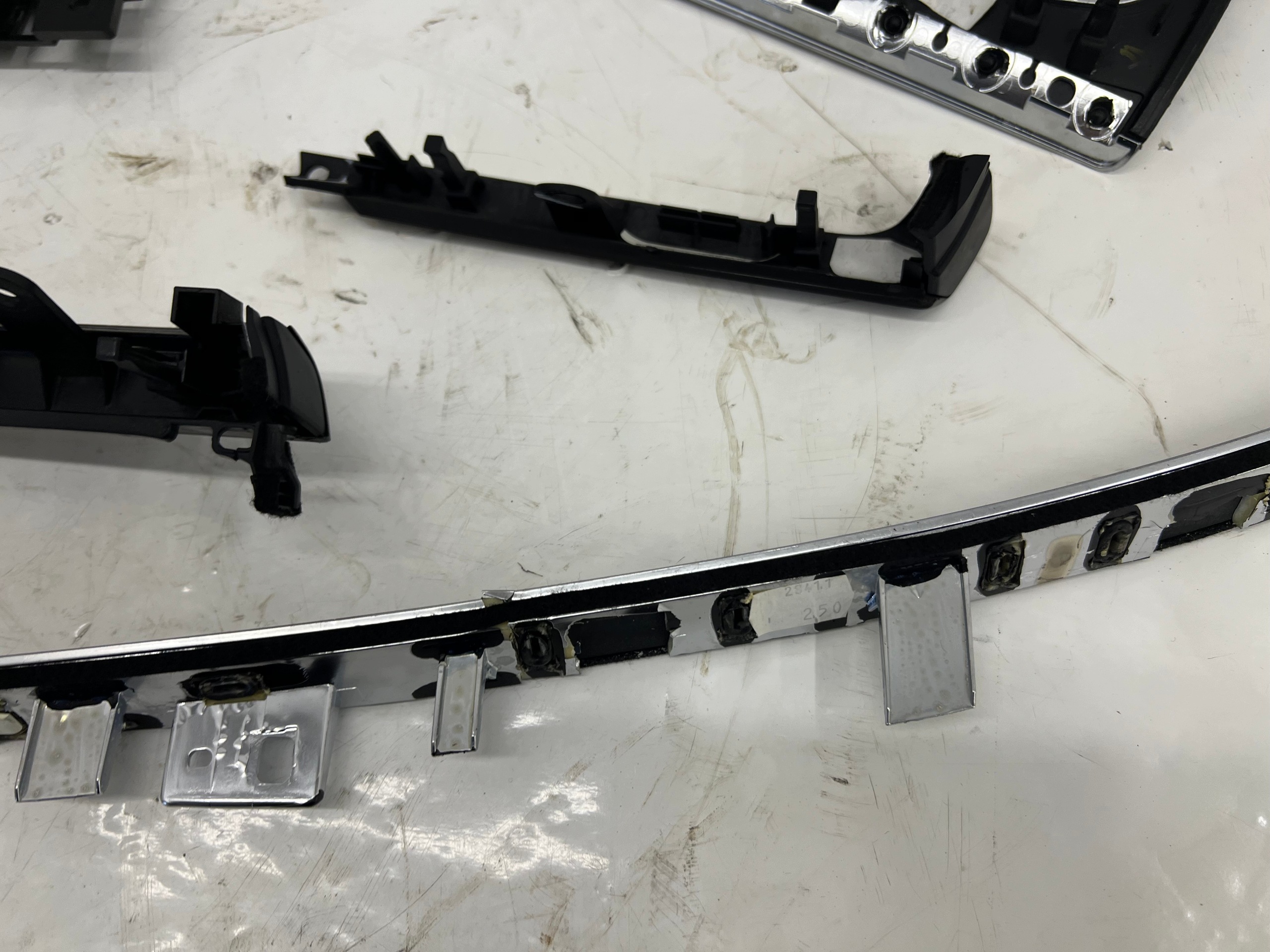 AUDI A7 C7 lista DEKOR bent fa MAT ESBRA KOMPLET EUROPA