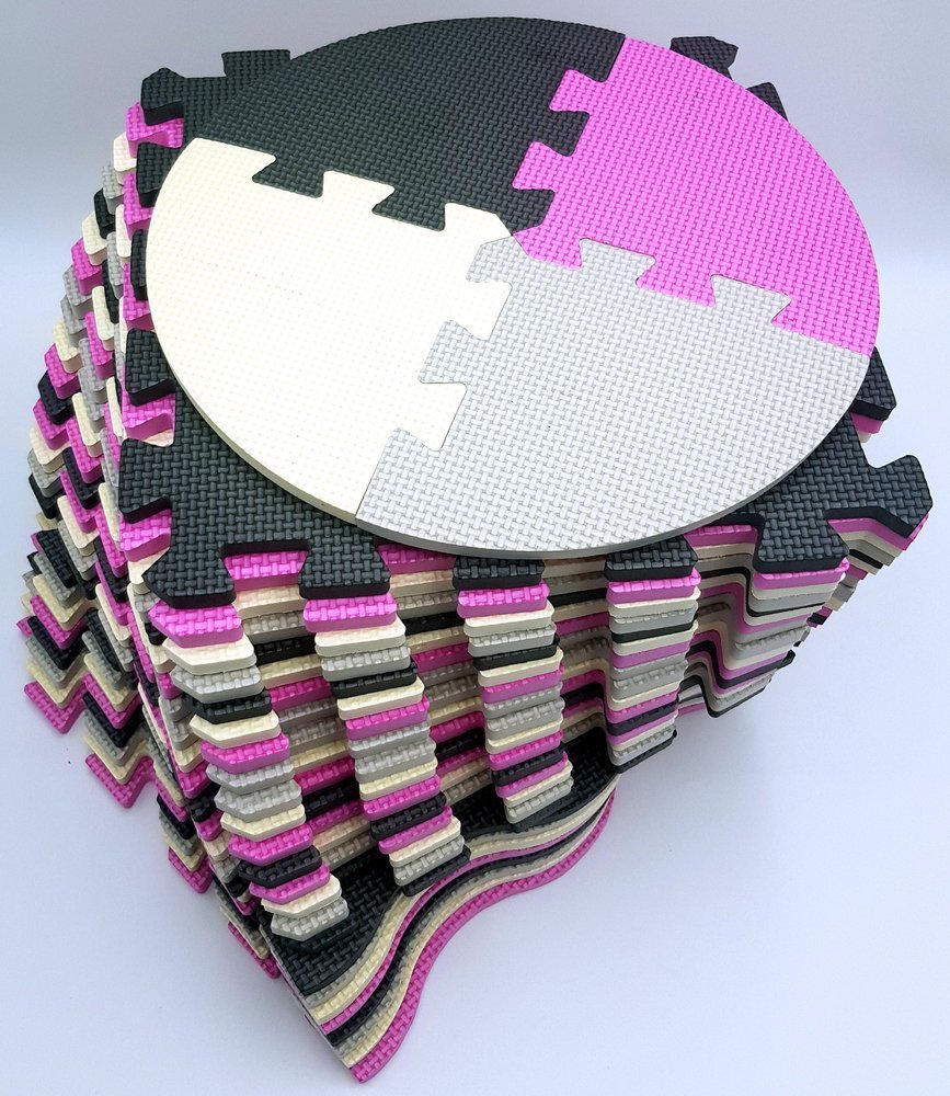 DUŻA MATA PIANKOWA 52 PUZZLE GRUBA XXL BEZPIECZNA Płeć chłopcy dziewczynki