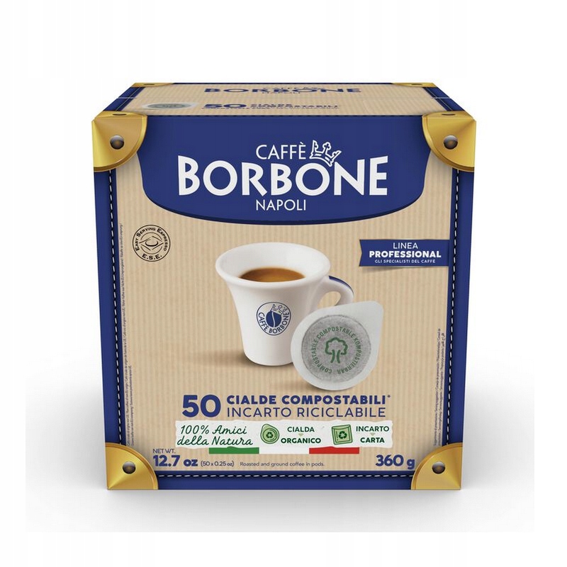 Caffe Borbone Káva v sáčcích Miscela Blu 360 g 50 kusů Ese systém