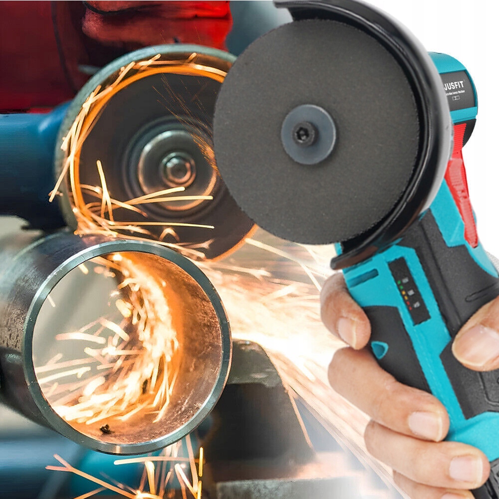 PRZENOŚNA MINI SZLIFIERKA KĄTOWA AKUMULATOROWA 2X AKU 19500 RPM 10X TARCZ Marka bez marki