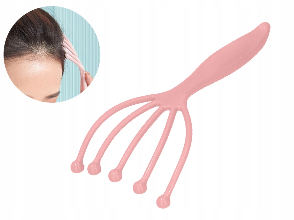 

Relaksujący masażer do włosów i skóry głowy