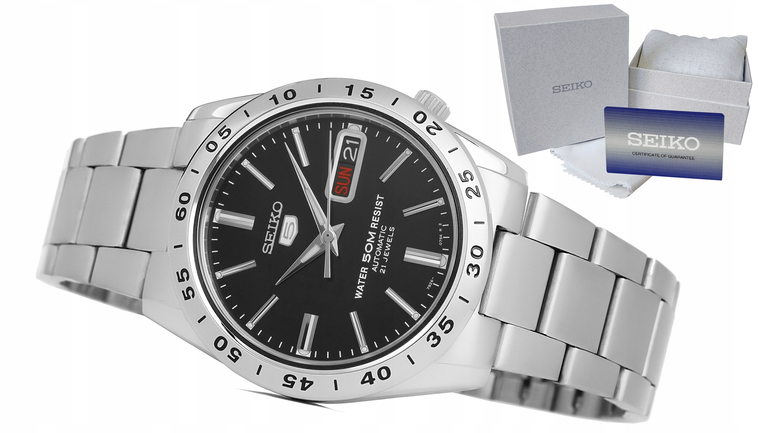 Pánské Hodinky Seiko 5 Automat Datumovka Jako Dárek Krabička