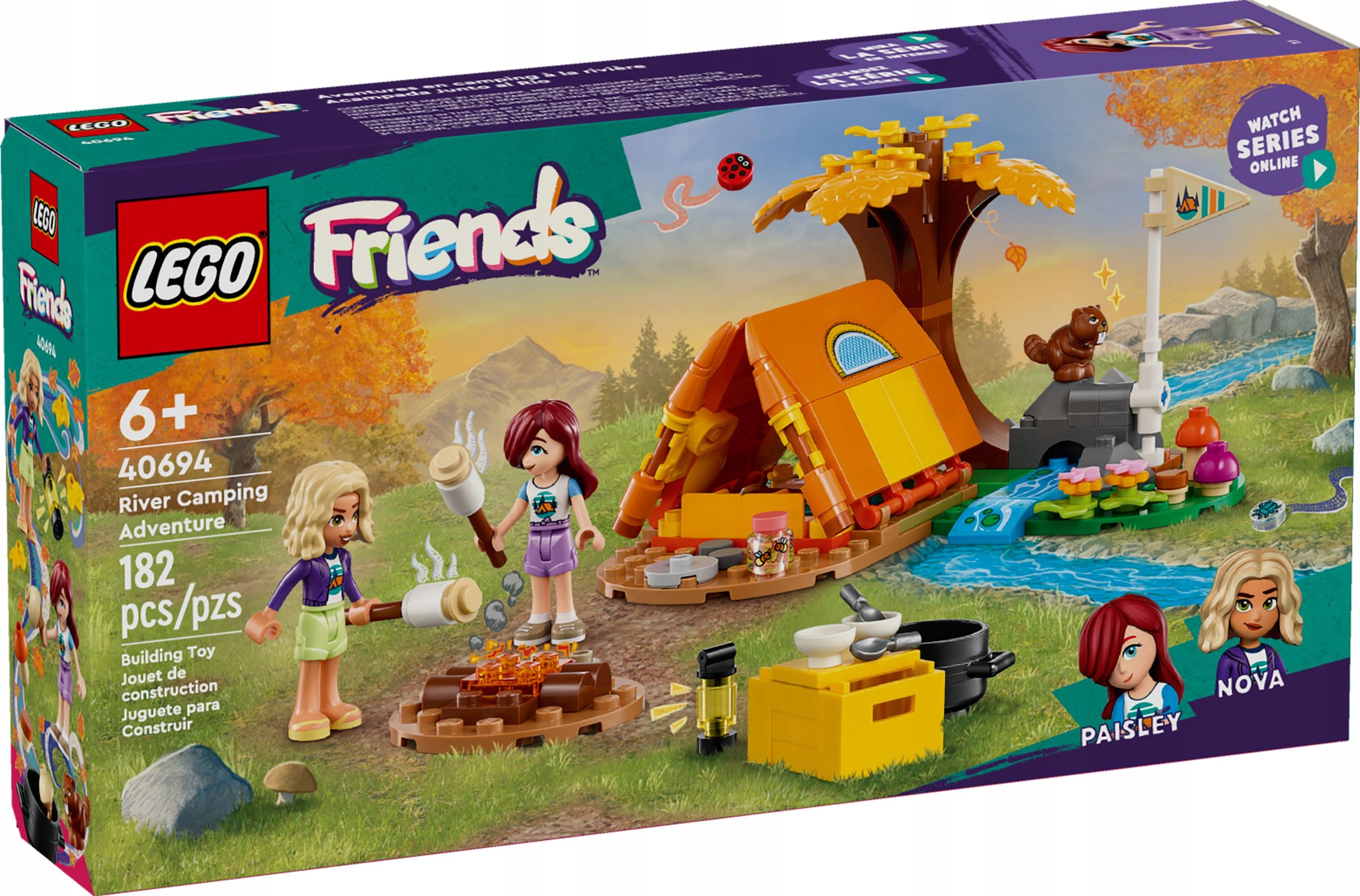 Lego 40694 Friends Kempingowa przygoda nad rzeką