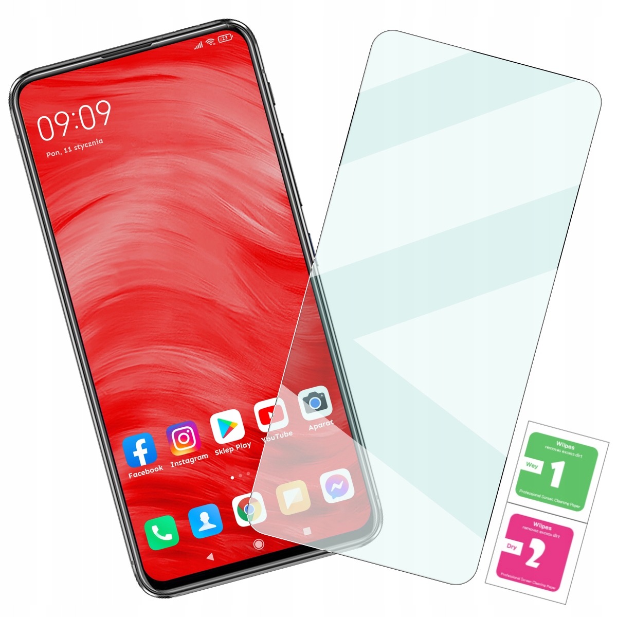 

Szkło Hartowane Ochronne 9H do Asus Zenfone 6
