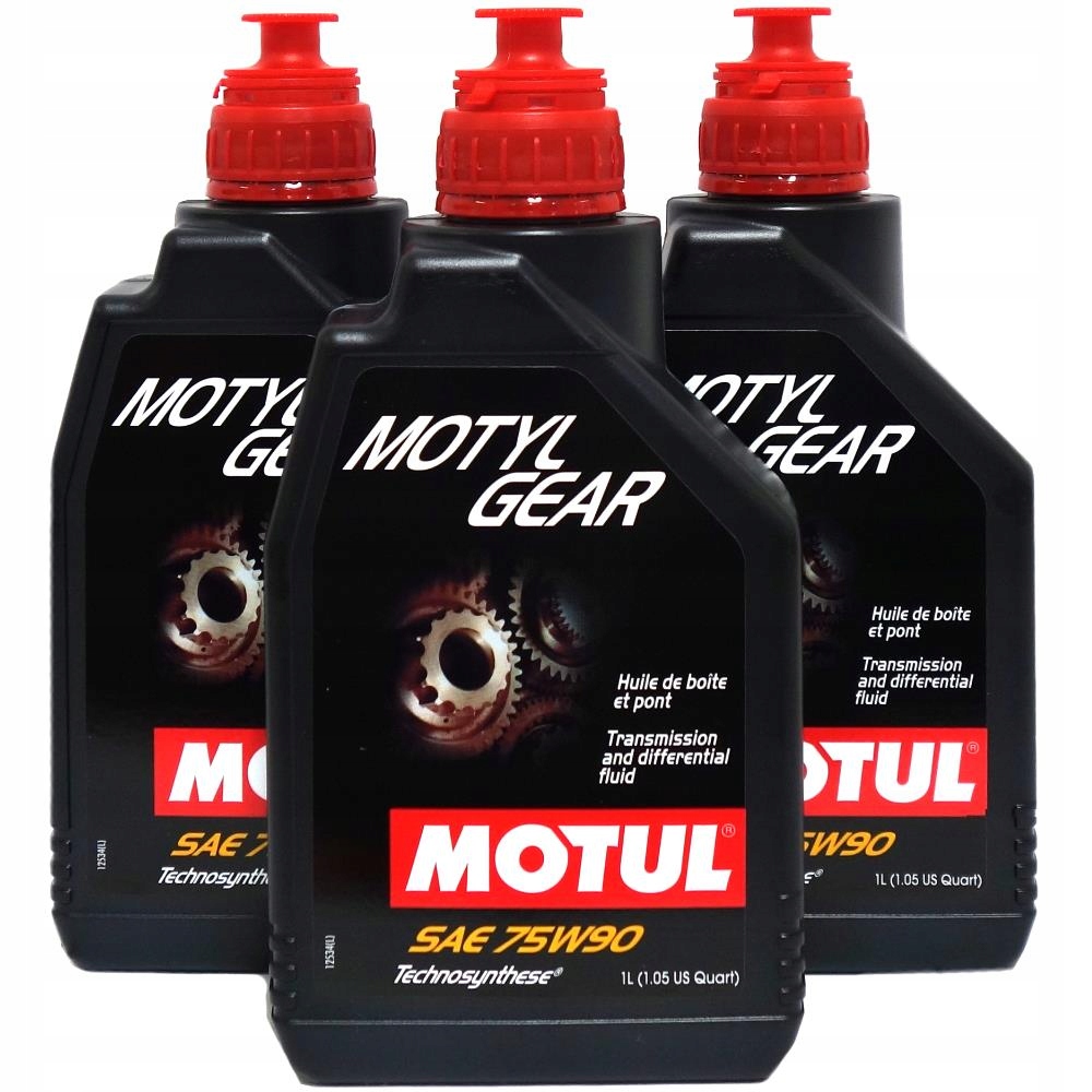 OLEJ SKRZYNI MOTUL 75W90 MOTYLGEAR GL-4 GL5 3L