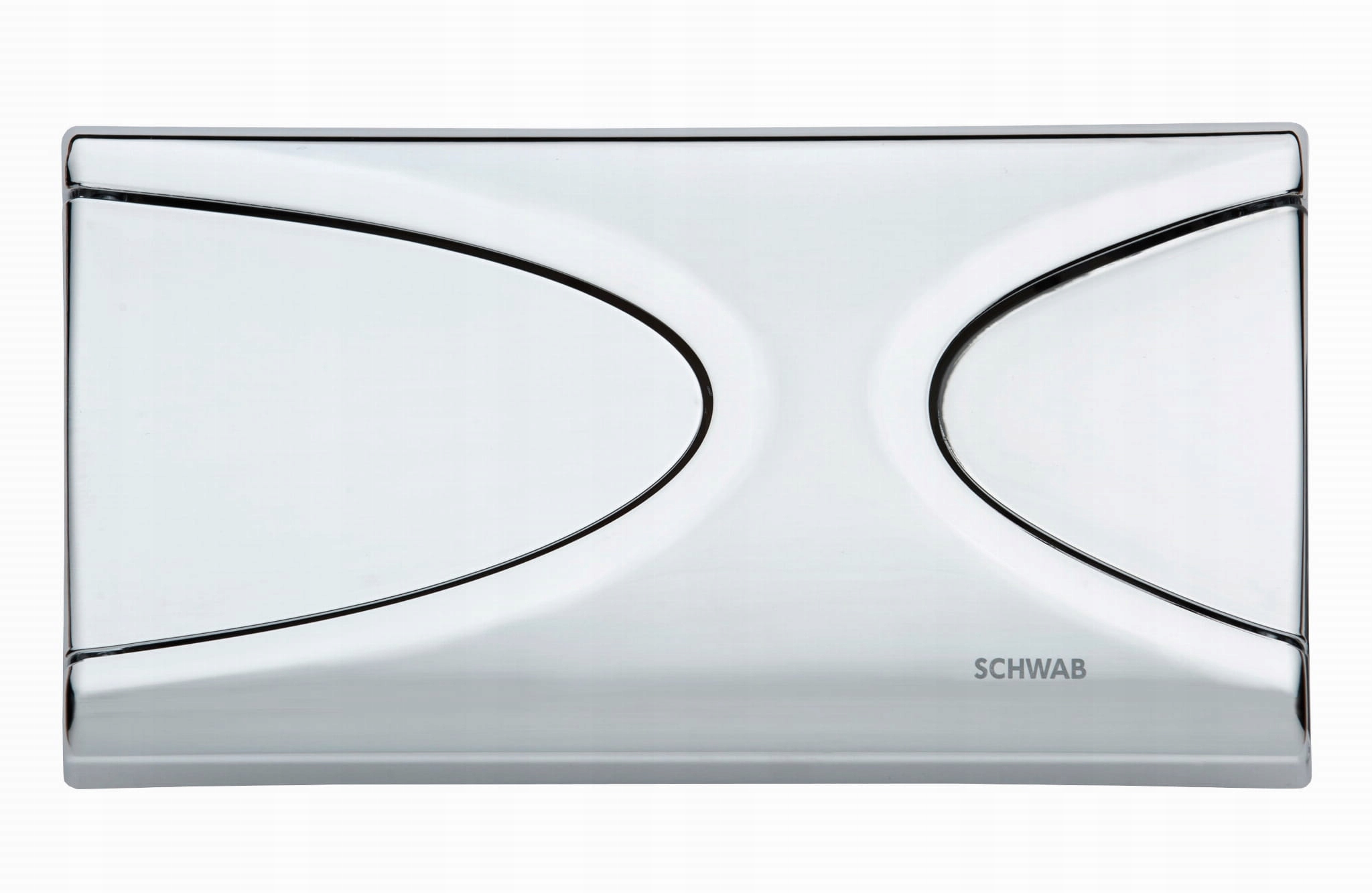 Schwab Tlačidlo Trha Chróm 3/6L 187UP