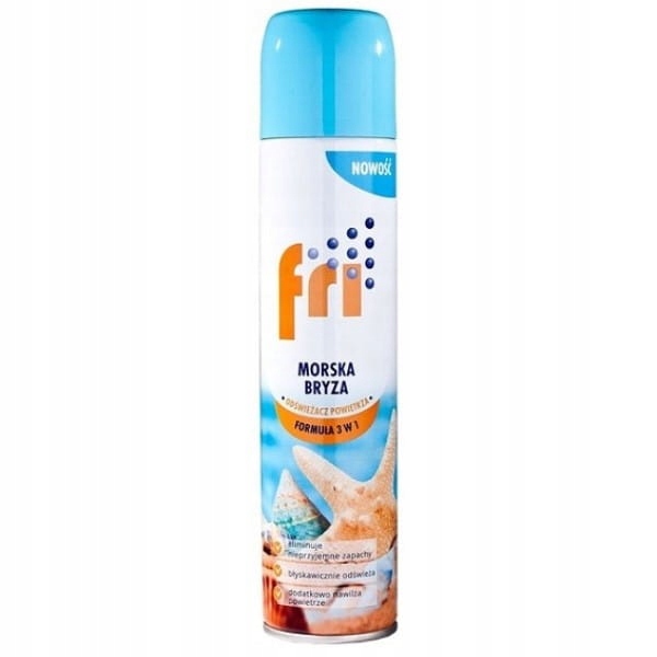 

Odświeżacz powietrza spray Bryza Morska 300ml Fri